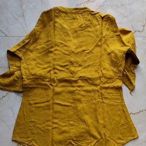 Mustard Yellow Top For Women