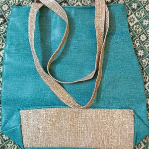 New Tote Bag - Teal Colour