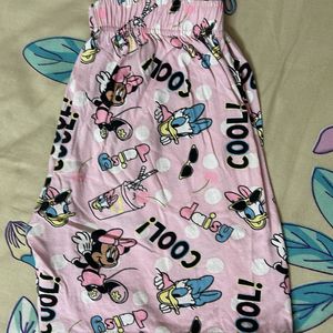 Girls Cartoon Print Shorts