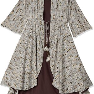 Biba Kurti with High-Low Shrug