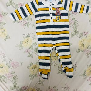 Unisex Baby Velvet Sleep Suit