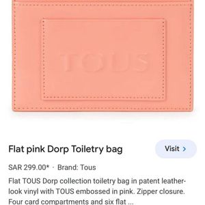 Tous Card Holder Plus Wallet