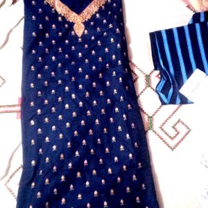 Navy Blue Suit  Unstich