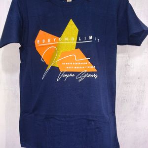 Men's Regular T-shirt (Size-L)