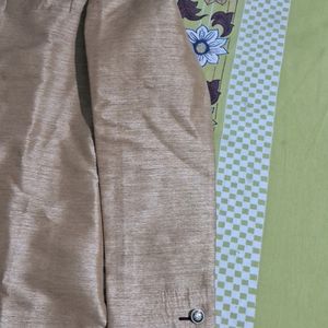 Khadi Cloth Shirwani Amd Cotton Pajami