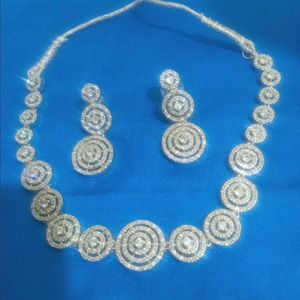 AD Diamonds Necklace Set