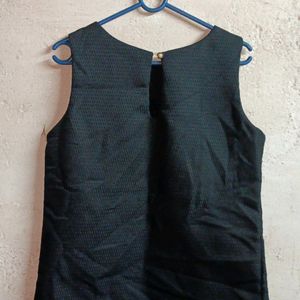 Ladies Fashion Top Sleeveless Black