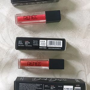 RENEE Combo Of 2 Lipsticks And 1 Mini Perfume