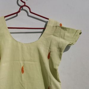 Pista Colour Casual Kurti