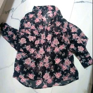 Floral Print Shirt