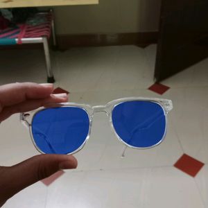 Transparent Goggles | Blue Colour