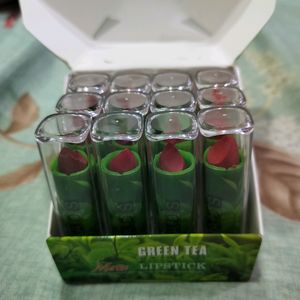 New Ads Green Tea Matte Lipstick Pack Of 12