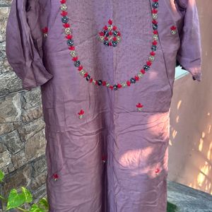 Hand Embroidered Kurti