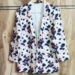 Branded Printed Coat Size-36