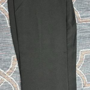 Basics Black Bell Bottom Pants