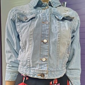 Crop Denim Jacket