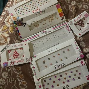 Set Of 7 Beautiful Bindi