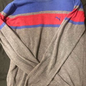 puma oversized pullover sweater