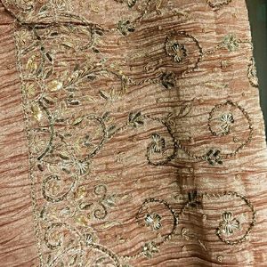 Pure Banarasi Silk Heavy Jardosi Work Saree