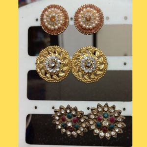 3 Traditional Earrings