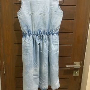 Midi Denim Dress