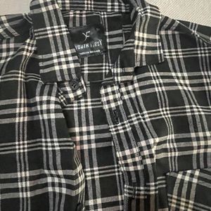 Black Checked Shirt