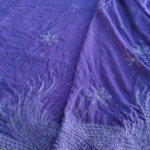 Heavy Purple Suit Fabric