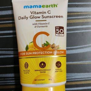 Mamaearth Vitamin C Daily Glow Sunscreen