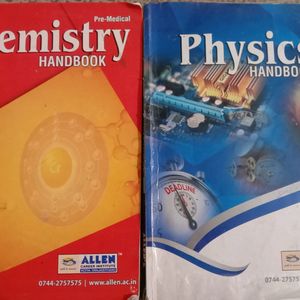 Allen Chemistry  & Physics Handbook In Hindi