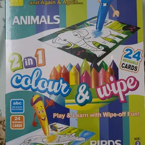 Brand New Colour And Wipe 3+ Years Kids