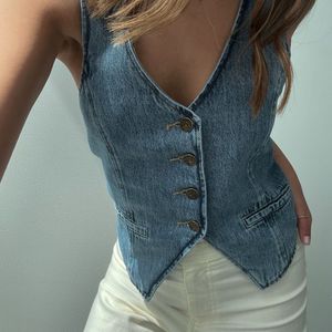 Zara Denim Vest