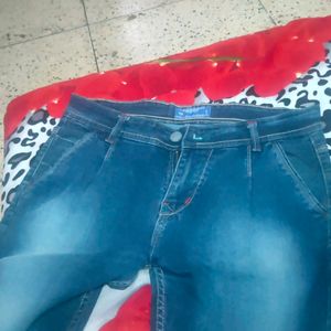 Men Blue Jeans 34 From Pacifire