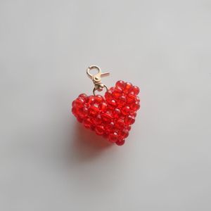 Heart Charm Keychains