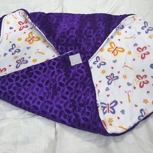 Hooded Baby Swaddle Blanket / Wrapper