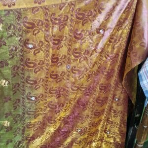 Dual Shade New Saree