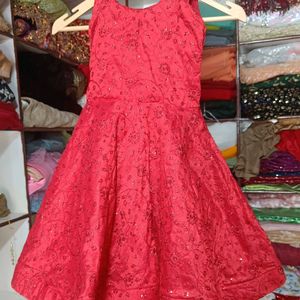 Red Baby Gown