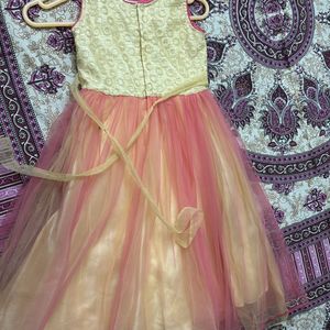 Girls Party Wear Maxi Dress