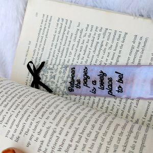 Resin Purple Bookmark