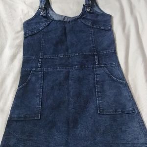 Denim Short Dungaree