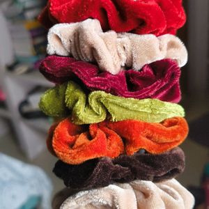 Multi-colored Scrunchies