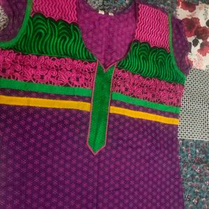 Purple Kurta