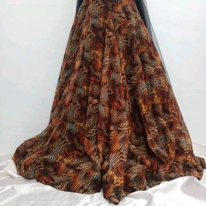 Tigerprint Lehenga Choli Set