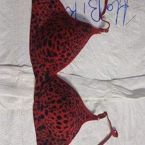 Printed Papped Bra 32 B