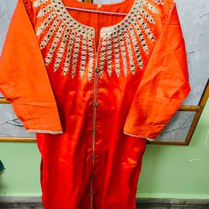 Women Straight Kurti 🧡