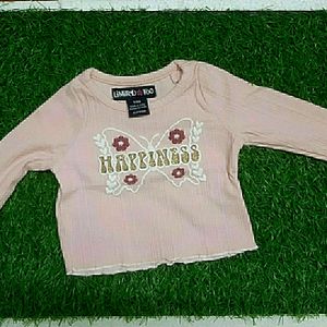 6 - 9m Girl Baby CROP TOP