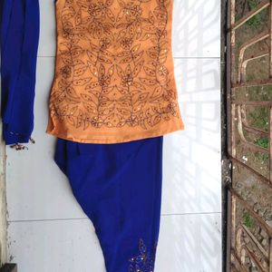 Churidar Patiala Salwar Suit (5-6 Years)