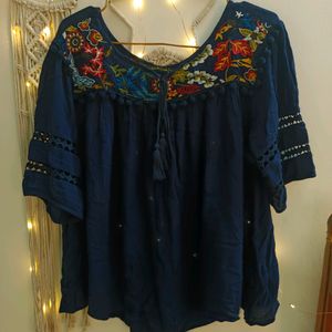 XXL Western Top For Women