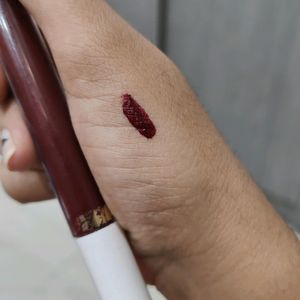 Burgundy Lipstick