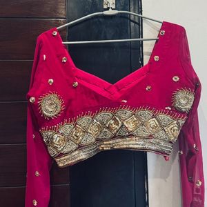 Designer sharara and blouse