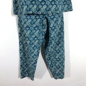 Blue Printed Co-ords(Women’s)